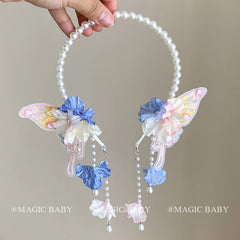 Cute Luxurious Lustrous Imitation Pearl Head Band for Baby Girls Sweet Hair Bands for Kids Children Teens Hair Accessories
