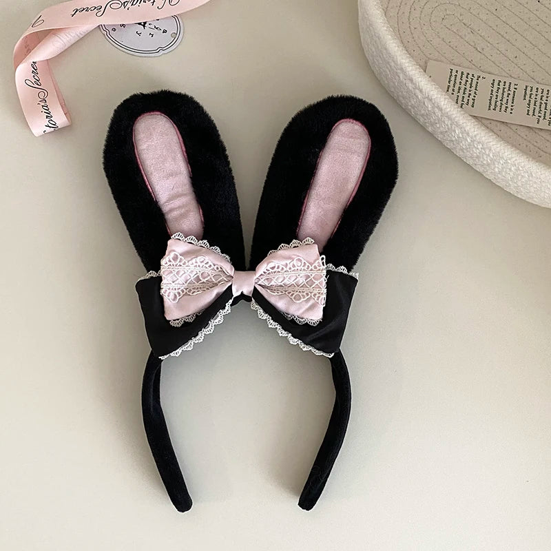 Cute Sweet Rabbit Ear Hair Band for Baby Girls Kawaii Bunny Animals Head Band for Kids Children Hair Accessories in Stock Chic