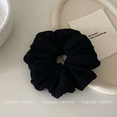 Summer Brand New Solid Color Elegant Scrunchies for Girls Fabric Minimalistic Cute Fashionable Hair Ties Women Hair Accessories