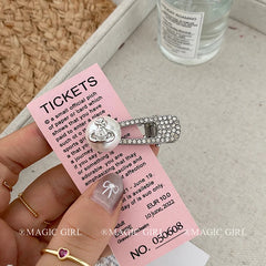 2025 Brand New Stylish Chic Hair Clips for Girls Trendy Fashion Lustrous Stunning Glitter Hair Accessories for Women Ladies