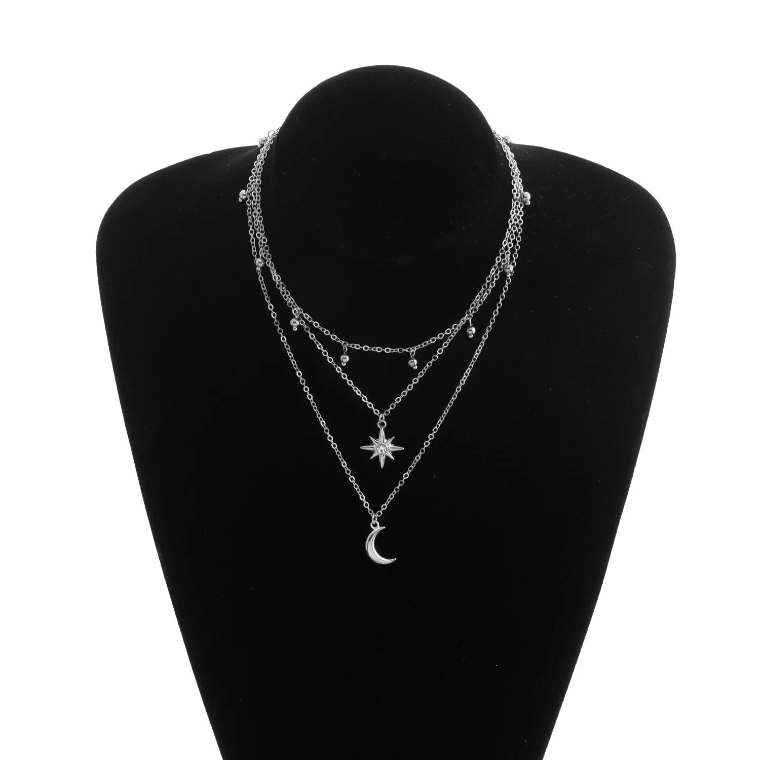 Fashion Moon Sun Simple Necklaces for Girls Sweet Cute Elegant Jewellry for Women Ladies Accessories Chinese Supplier Wholesale