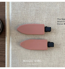 Fashion Leopard Print Solid Color Hair Clips for Girls Trendy Stylish Alligator for Women Ladies Hair Accessories in Stock