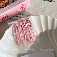 Simple Minimalistic Solid Candy Color Hair Clips for Baby Girls Cute Sweet Kawaii Snap Clips for Kids Children Hair Accessories