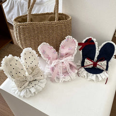 Sweet Cute Rabbit Ear Hair Clips for Baby Girls Bowknot Polka Dot Alligators for Kids Children Teens Hair Accessories in Stock
