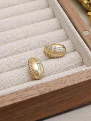 Women Hot Sale Mini Hoop Earring Fashion Charms Dainty Luxurious High Quality Bulk Jewelry Accessories for Female Daily Office