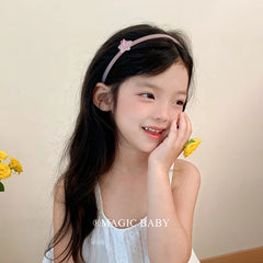 Simple Sweet Cute Star Bowknot Head Band for Baby Girls Fashion Chic Stylish Hair Band for Kids Children Teens Hair Accessories
