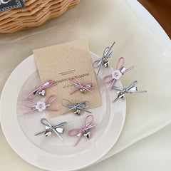 Minimalistic Cute Bowknot Hair Clips for Baby Girls Chic Alligator Kids Hair Accessories 5cm Size Sweet Fashion Accessory