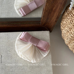 Classic Sweet Cute Bowknot Dressed Hair Clips Barrettes Women Ladies Hair Accessories for Party Stock Trendy Fashion