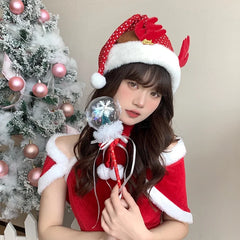 Women Autumn Winter Christmas Festival Celebration Creative Design Chic Customized Wholesale in Stock Christmas Hat Accessories