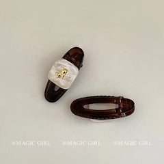 Fashion Cute Sweet Peppy Dog Animals Hair Clips for Girls Simple Glitter Alligators for Women Ladies Hair Accessories in Stock