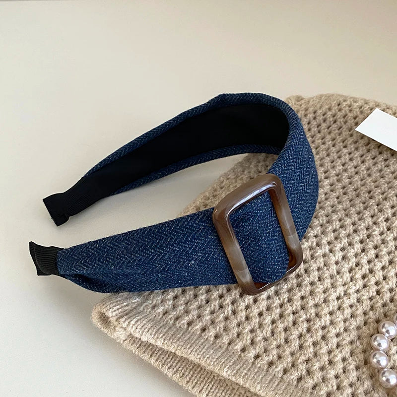 Trendy Elegant Sweet Wide Head Band for Girls Graceful French Style Hair Band for Women Ladies Hair Accessories in Stock Chic