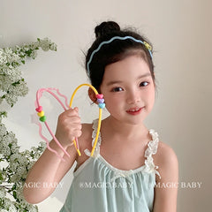 Sweet Cute Fashion Simple Star Heart Shaped Head Band for Baby Girls Kawaii Fashion Hair Band for Kids Children Hair Accessories