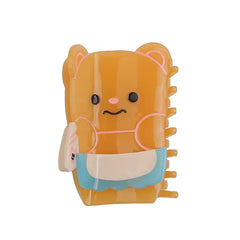Cute Bear Animals Acetate Hair Claw Clips for Girls Fashion Trendy Simple Haarspange for Women Ladies Kids Hair Accessories