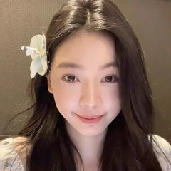 Brand New Chic Alligator Hair Clips Sweet Flower Hair Accessories for Women and Girls Stylish Fabric and Alloy Party-Friendly
