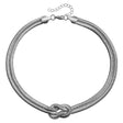 White K necklace