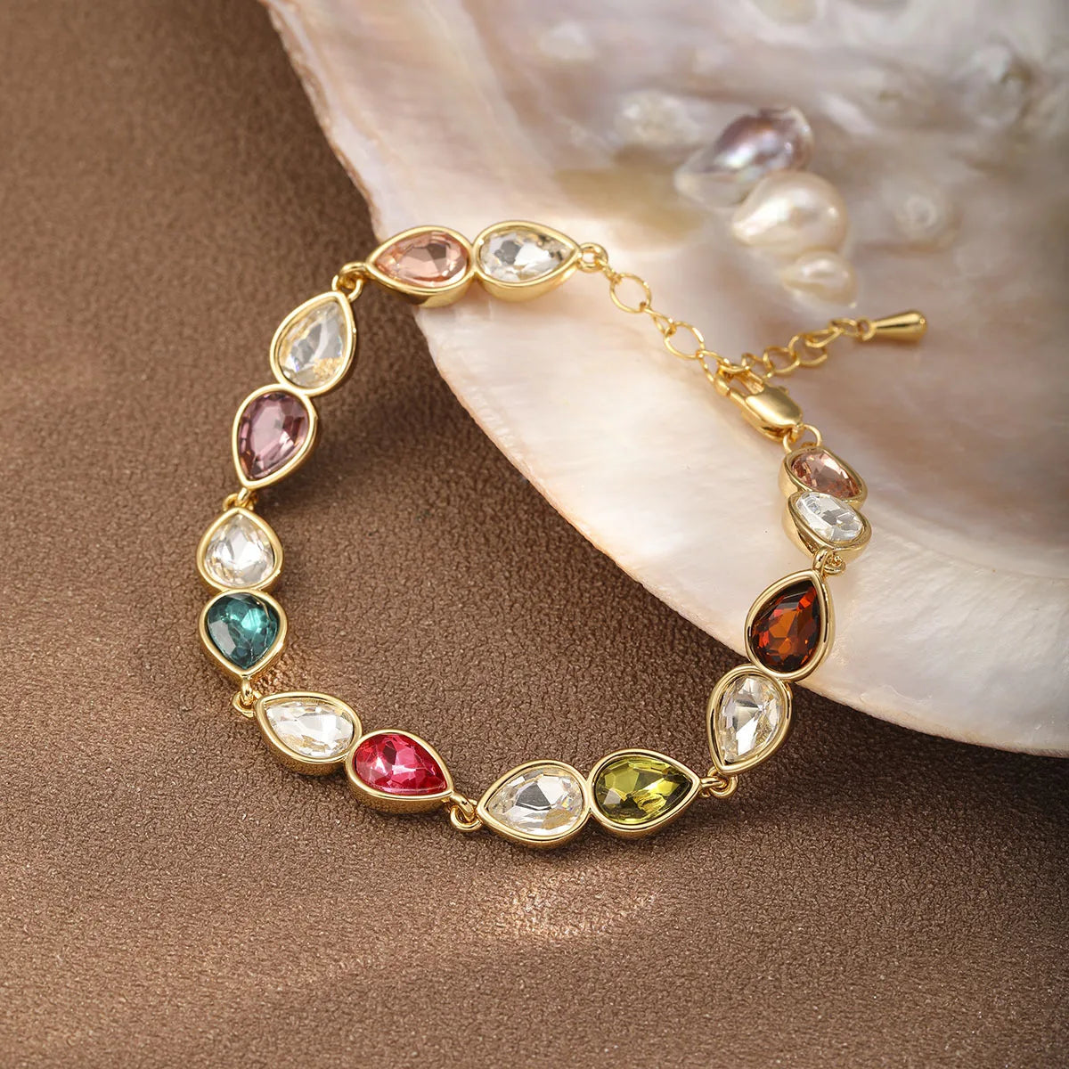 Fashion Glitter Crystal Bracelets for Girls Sweet Elegant Jewelry for Women Ladies Wholesale China Manufacturer Factory Bulk