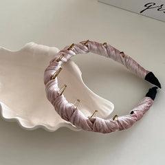 Solid Color Simple Velvet Minimalistic Head Band for Girls Fashion Elegant Chic Hair Band for Women Ladies Hair Accessories