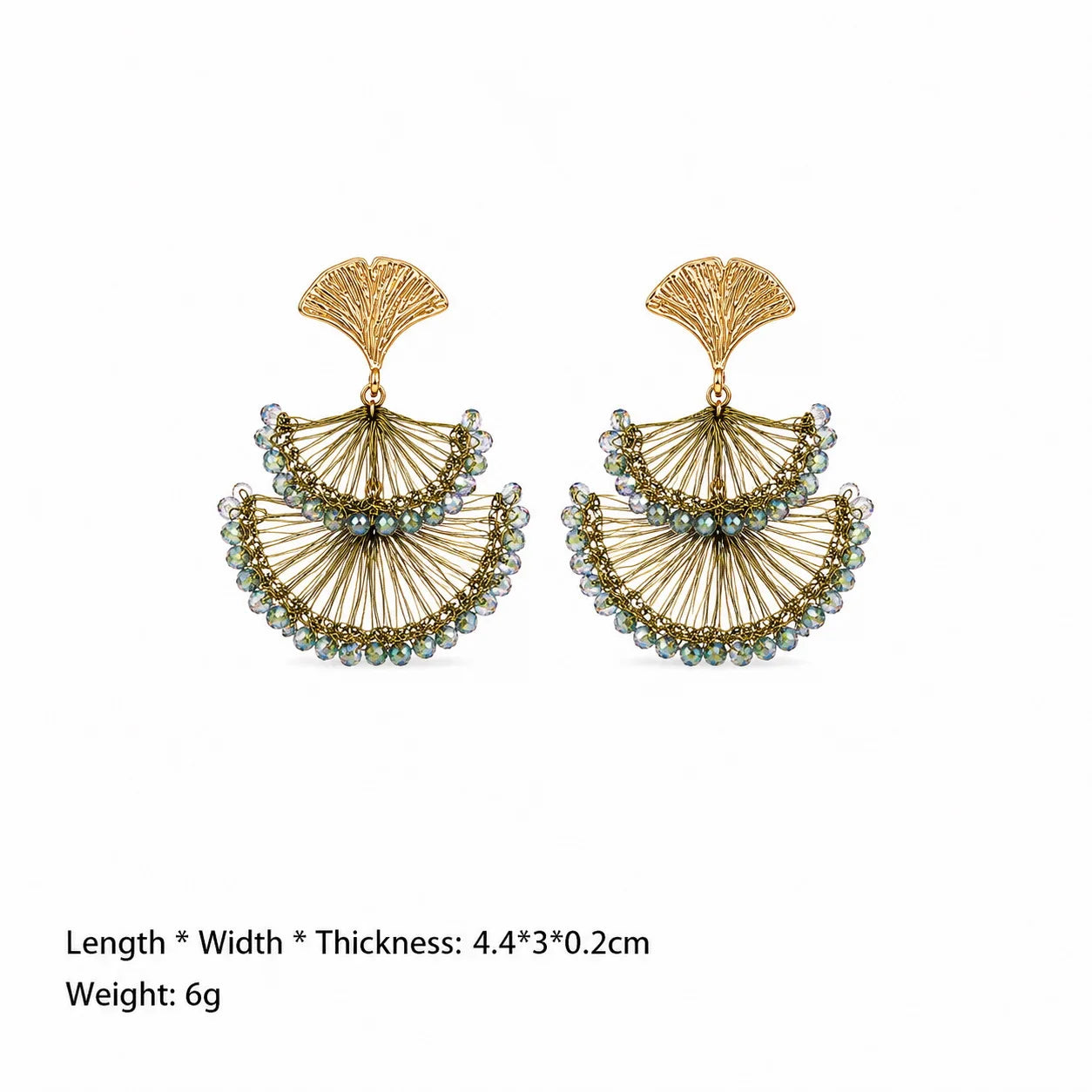 Fashion Copper Wire Crystal S925 Silver 18K Gold Plated Drop Earrings for Girls Luxury Jewelry for Women Ladies Wholesale Bulk