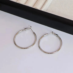 Fashion Trendy Elegant Stylish Hoop Earrings for Girls Cute Sweet Jewelry for Women Ladies Accessories Chinese Supplier Chic