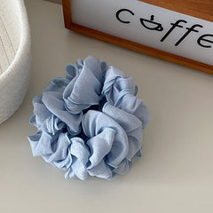 Women's Elegant Lightweight Thick Thin Hair Scrunchies Solid Color Large Hair Ties Accessory Vintage Party Style Wholesale Stock