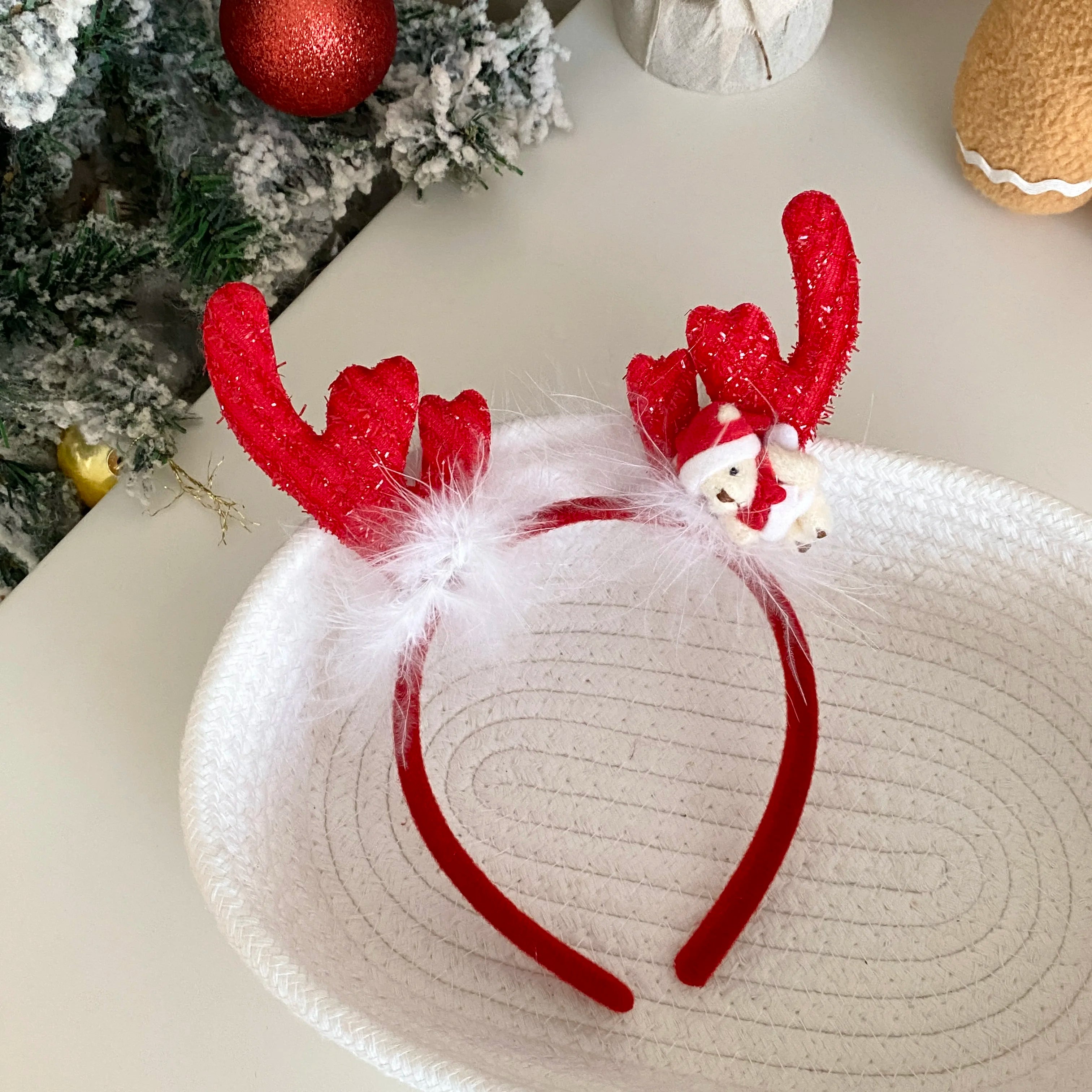 2025 Christmas Chriden Headband Cute Festival Head Band Santa Claus Decorate Wholesales Girls Kids's Christmas Hair Accessories