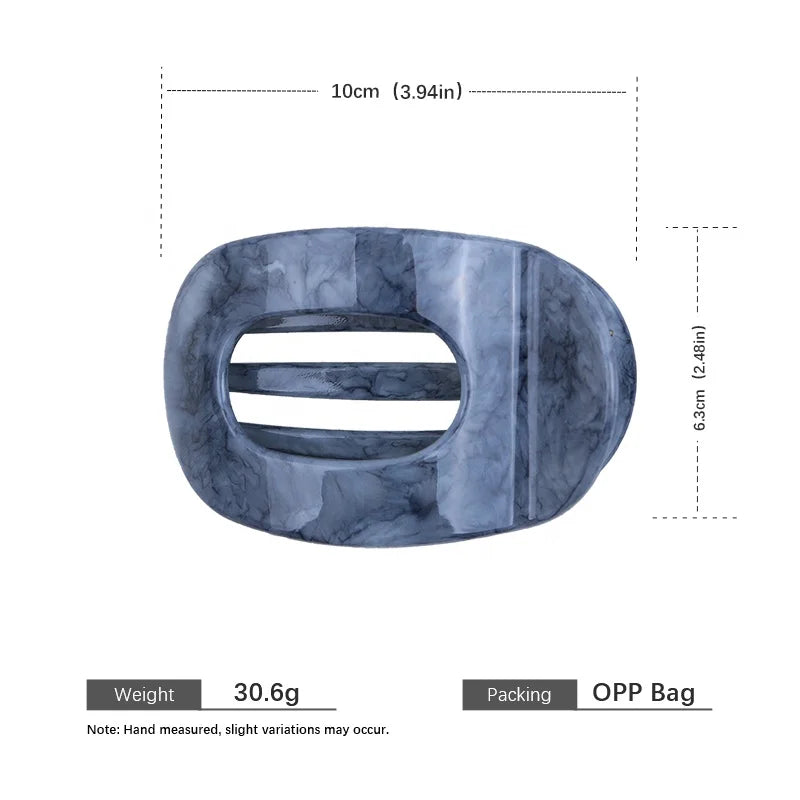 Female Minimalistic Solid Color New Design Hot Sale Hair Claws Chic Stylish Wholesale in Stock Hair Clips Accessory for Women