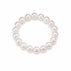Women 10 MM 8MM 6MM Pink White Glass Pearl Bracelet Elegant Simple Mixed Order Accepted in Stock Jewelry for Female Daily Life