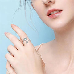 Hot Sale Rotating Planet Rings Unique Elegant Sweet Light Luxury Index Finger Rings for Women Gift Idea Accessories Wholesale
