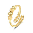 The opening is adjustable. / Gold