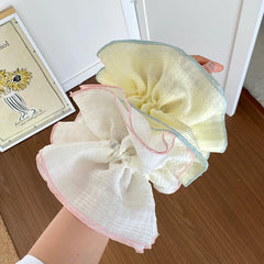 Kids Multiple Layer Simple Ponytail Holder Scrunchies Chic Fashion Elegant Wholesale in Stock Hair Ties Accessories for Children