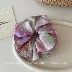 Elegant Trendy Simple Minimalistic Fashion Fabric Scrunchies Women and Girls Stylish Hair Ties Party Hair Accessories