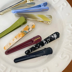 2025 Hot Sale Fashion Elegant Acetate Hair Clip French Style Haarspange for Women Ladies Stylish Hair Accessories for Parties