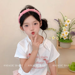 Cute Sweet Solid Candy Color Head Band for Baby Girls Kawaii Fashion Hair Bands for Children Kids Hair Accessories in Stock