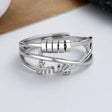 The opening is adjustable. / Style 03- Silver