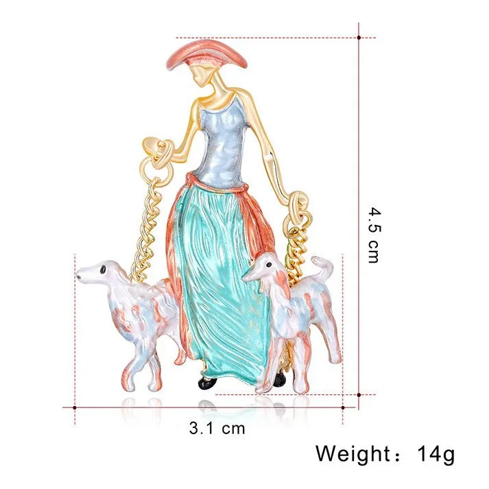Fashion Vintage Retro Elegant Sweet Brooches for Girls Stylish Trendy Pins Jewelry for Women Ladies Accessories Wholesale Chic