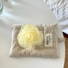 Girls Solid Color Flower High Quality Hair Claw Clips Sweet Fashion Wholesale in Stock Hairpins Accessory for Children Kid Daily