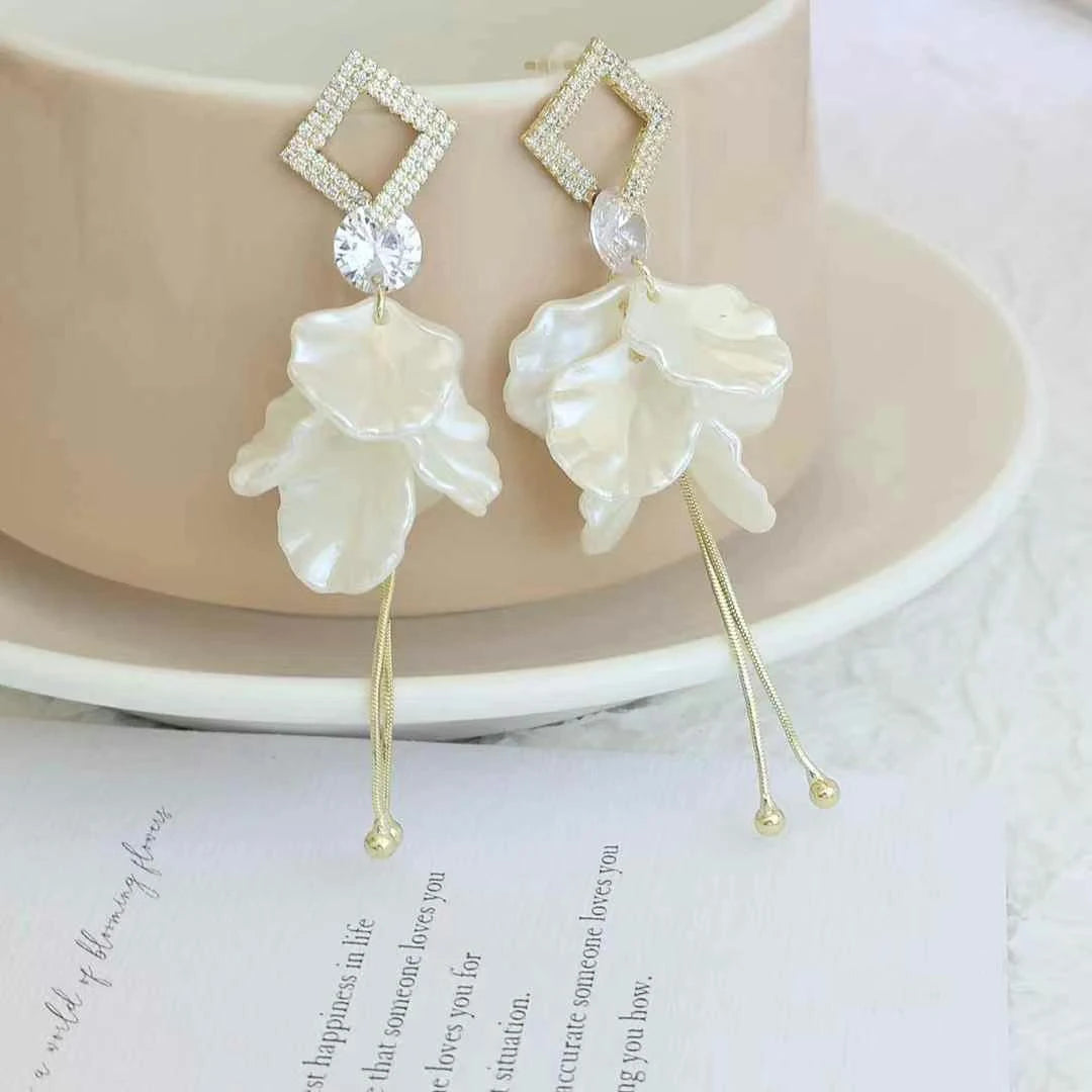Women Hot Sale Lightweight Irregular Shape Drop Earring Fashion Elegant Graceful Luxurious Wholesale Daily Jewelry Accessories