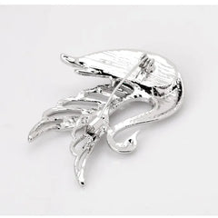 Fashion Swan Refined Elegant Luxury Brooches for Girls Sweet Trendy Dainty Pins Jewelry for Women Ladies Accessories Wholesale