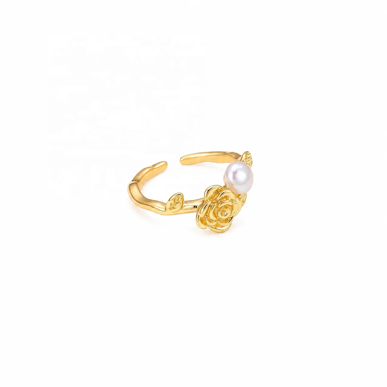 18k Gold-plated Charms Dainty Couple Rings Low MOQ Factory Price Fashion Trendy Glamorous in Stock Jewelry for Women Men Daily