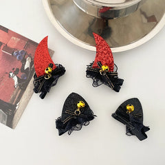 Fashion Halloween Trendy Hair Clips for Baby Girls Cute Gothic Alligators for Kids Children Teens Hair Accessories in Stock