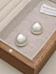 Women Rose Flower Shape Simple Small Mini Stud Earring Fashion Elegant Graceful Wholesale Jewelry Accessories for Female Office