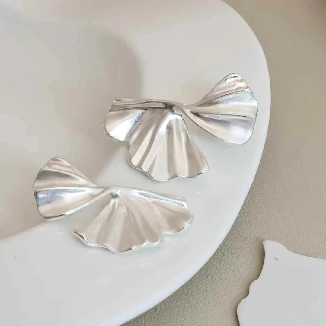 Women Shell Creative Design Clip-on Earring Fashion Luxurious Glamorous High Quality Bulk Jewelry Accessories for Female Causal