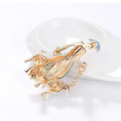 Fashion Vintage Retro Elegant Sweet Brooches for Girls Stylish Trendy Pins Jewelry for Women Ladies Accessories Wholesale Chic