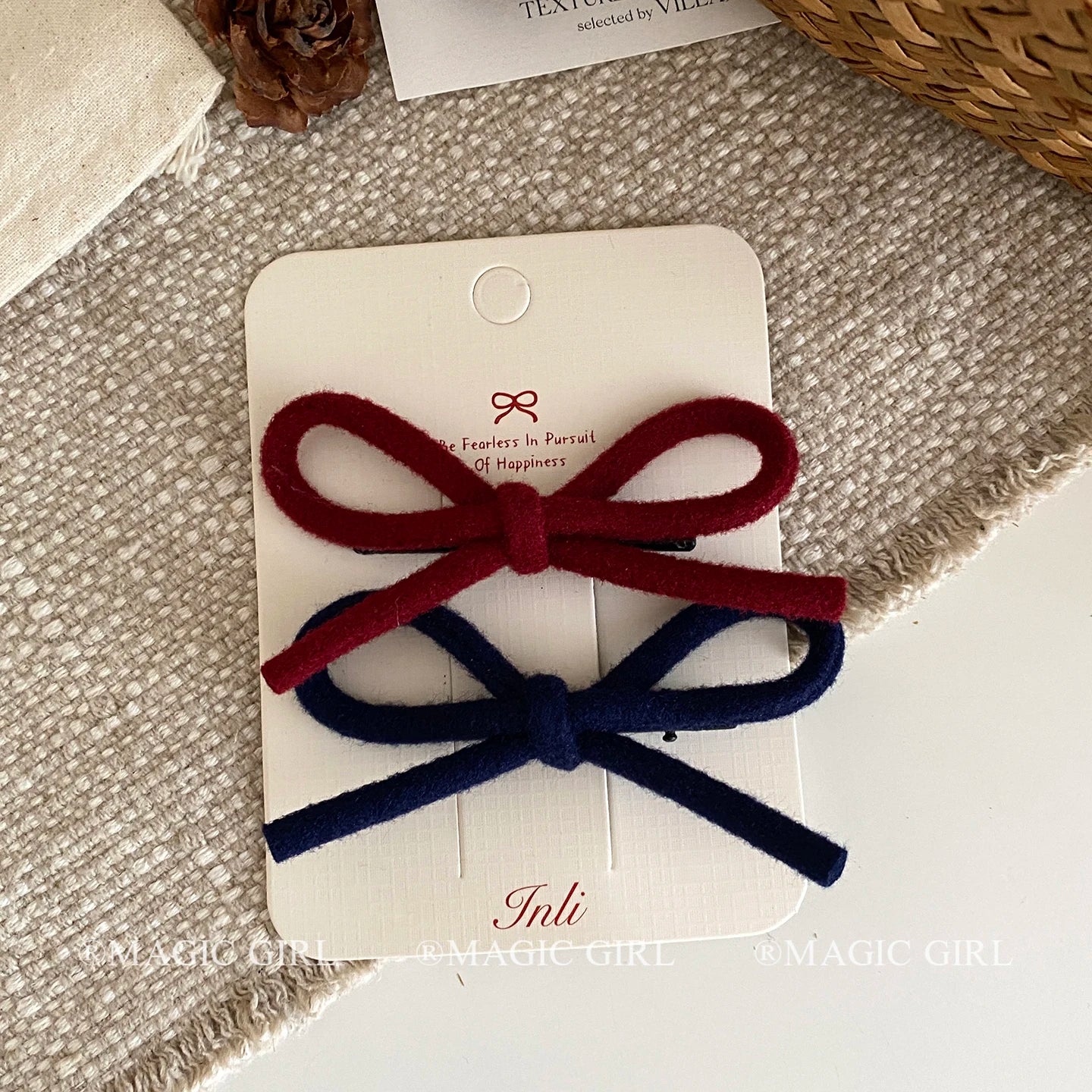 Trendy Simple Bowknot Classic Hair Clips for Girls Sweet Elegant Alligators for Women Ladies Hair Accessories in Stock Supplier