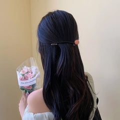 Sweet Cute Fashion Ball Candy Color Hair Clips for Girls Elegant Trendy Bobby Pins for Women Ladies Hair Accessories Stylish
