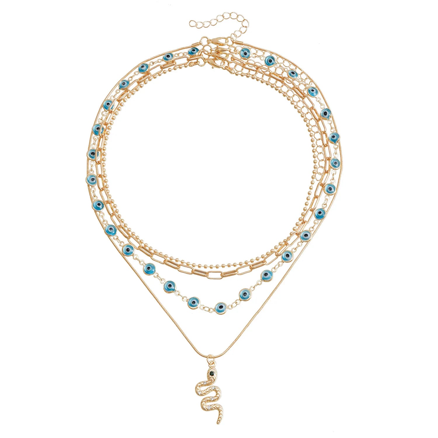 Fashion Trendy Beads Glitter Necklaces for Girls Charms Minimalistic Glamorous Jewelry for Women Ladies Accessories Wholesale