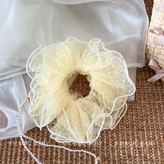 Children Solid Colored High Elastic Thick Thin Hair Scrunchies Sweet Fashion in Stock Hair Ties Accessory for Kids Stage Holiday