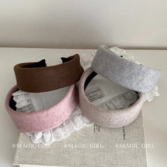 Women Lightweight High Quality Wide Hairbands Fashion Graceful Simple Customized Bulk Order in Stock Daily Headbands Accessories