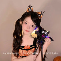 2025 Halloween Hair Clip for Kids Spider Bat Pumpkin Witch Ghost Spooky Hairpins Children Costume Party Hair Accessories Chic