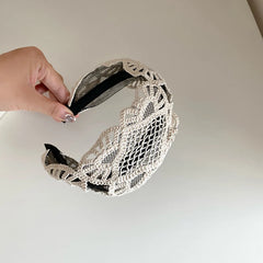 Elegant French Style Solid Color Head Band for Girls Fashion Simple Hair Band for Women Ladies Hair Accessories Decorative